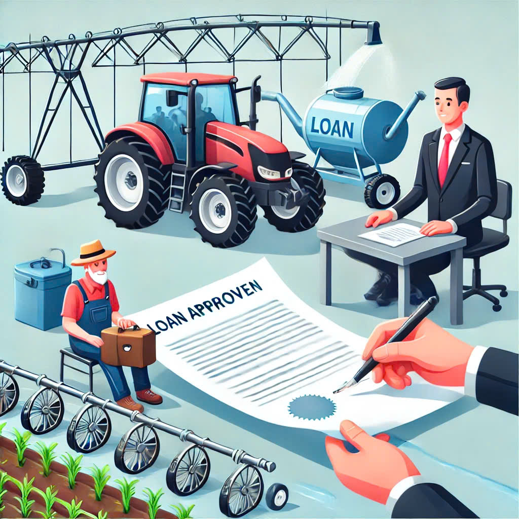 Vay mua máy móc nông nghiệp